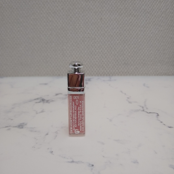 New Dior Addict Lip Maximizer Plumper 001 Pink Travel Mini - .06 oz - Picture 2 of 3